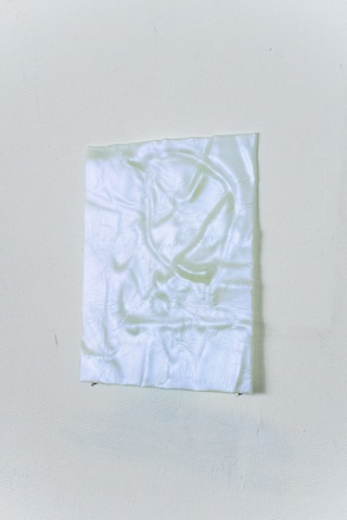 Series Darlings (I-VII): DARLING III, 2022, fused und oscillated glass, 41 x 31 cm (foto credit: Mathias Reitz Zausinger)